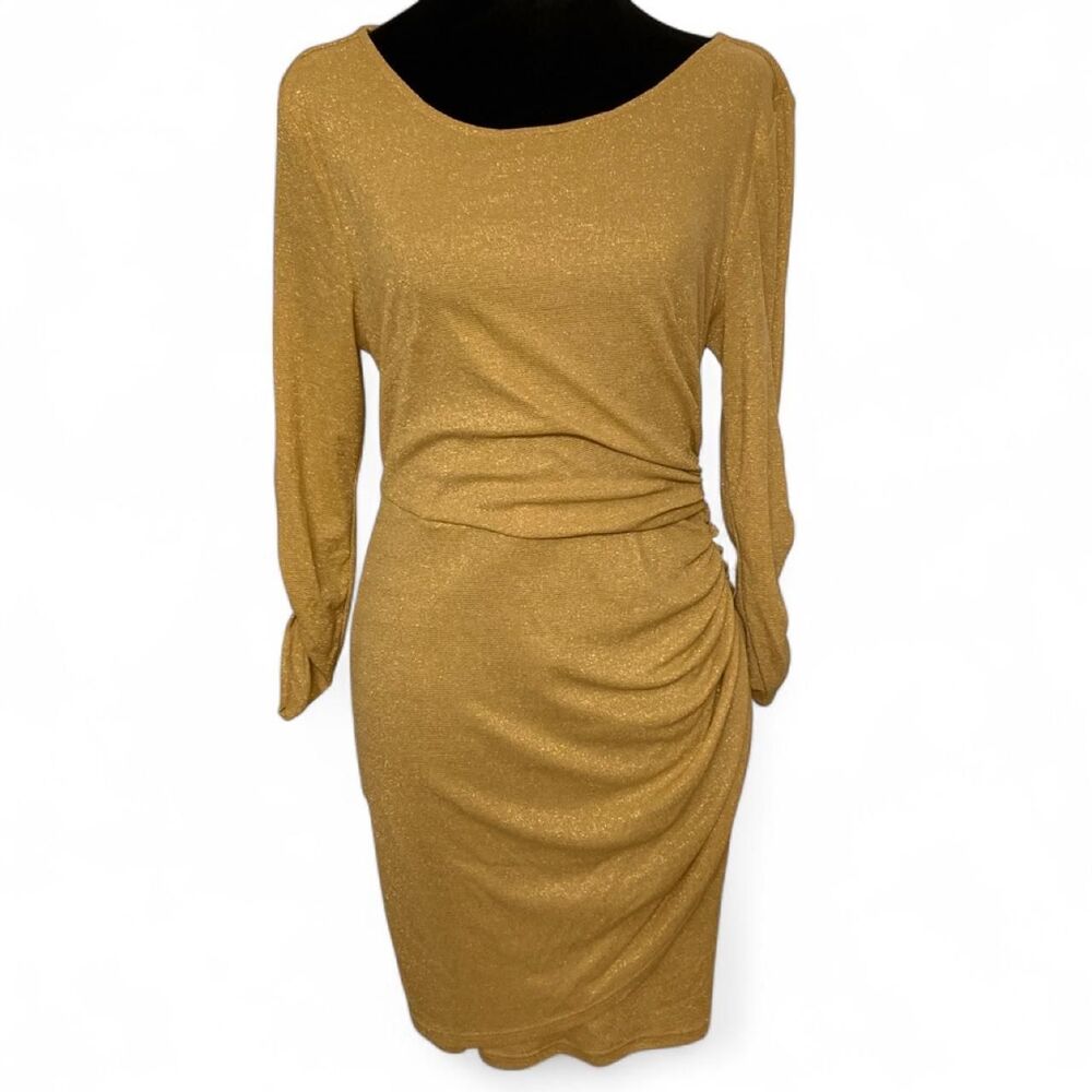 Marilyn-monroe Women's Gold and Yellow Dress